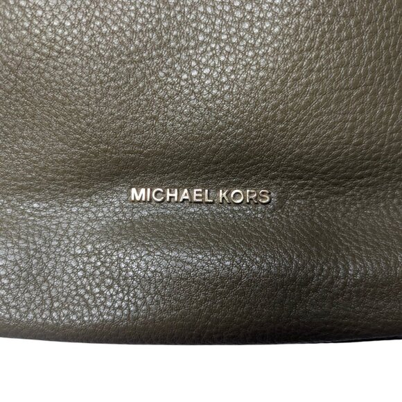 Michael Kors Raven Large Pebble Leather Tote Mushroom (color) - Picture 2 of 7